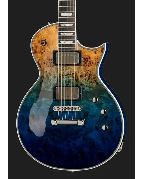 ESP E-II Eclipse BM Blue Nat Fade, detail 4
