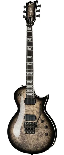 ESP E-II Eclipse FR Charcoal Burst, front view