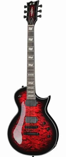 ESP E-II Eclipse See Thru BKCSB, front view