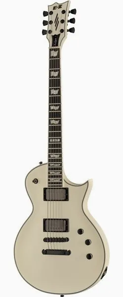 ESP E-II Eclipse Snow White, front view