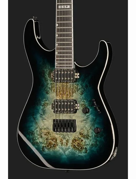 ESP E-II M-II HT Mercury Blue Bst, detail 4