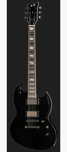 ESP E-II Viper Black, detail 2
