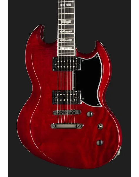 ESP E-II Viper See Thru BK Cherry, detail 4