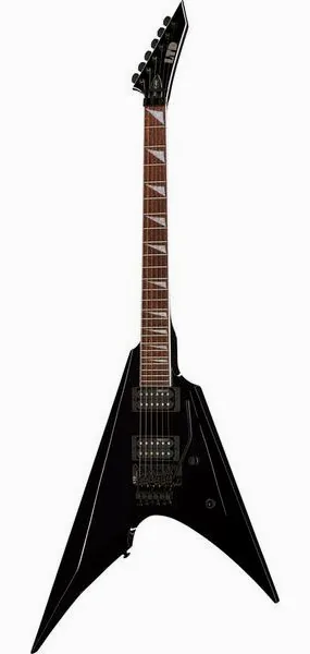 ESP LTD Arrow-200 Black, front view