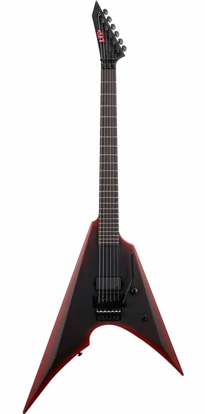 ESP LTD Arrow Black Metal II, front view