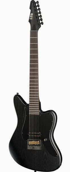 ESP LTD AW-XJ7B ET OG BLKS, front view