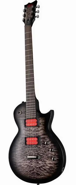 ESP LTD BB-200B QM STBLKSB Satin, detail 2