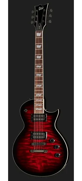 ESP LTD EC-256 QM Black Cherry SB, detail 2