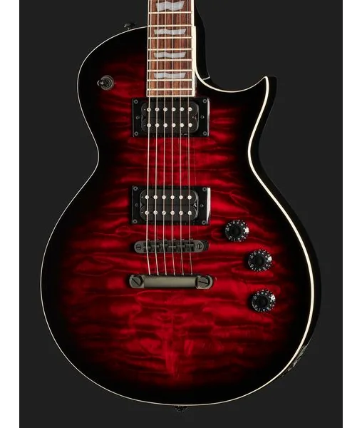 ESP LTD EC-256 QM Black Cherry SB, detail 4