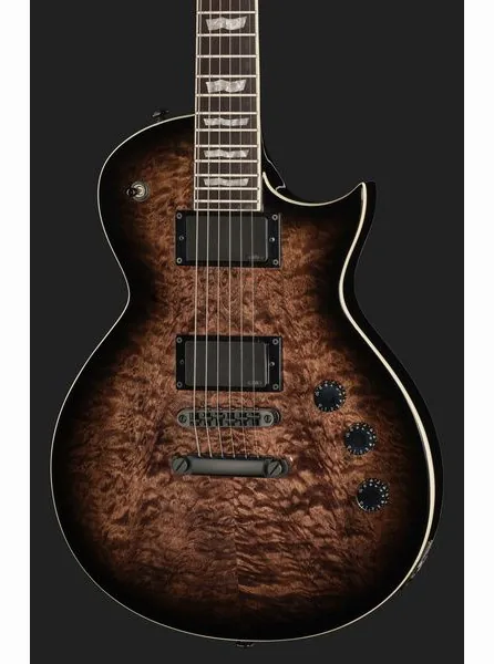 ESP LTD EC-400 QM STBSB, detail 4