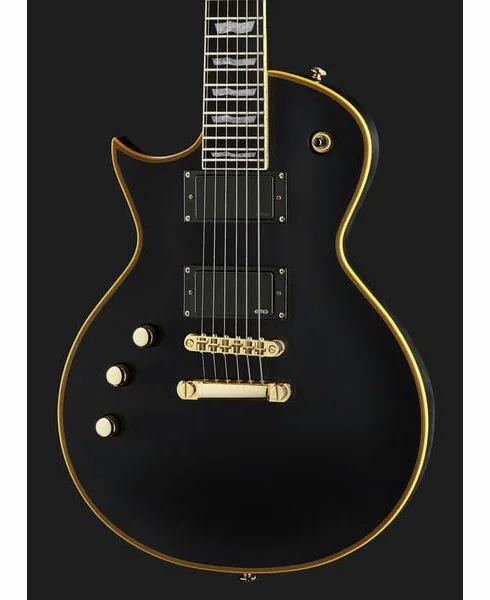 ESP LTD EC1000 Vintage BK EMG LH, detail 4
