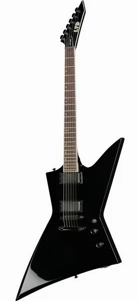 ESP LTD EXL-200 Black, front view