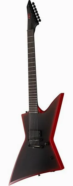 ESP LTD EXL-7B Black Metal II, detail 2