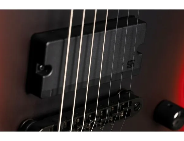 ESP LTD EXL-7B Black Metal II, detail 5