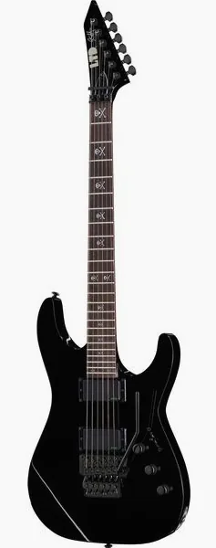 ESP LTD KH 602 BLK, front view