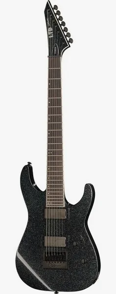 ESP LTD M-1007B ET Granite Sparkle, front view