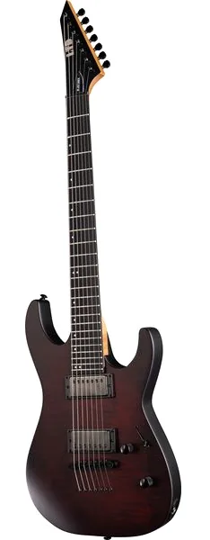 ESP LTD M-207B DX Crimson Satin, detail 2
