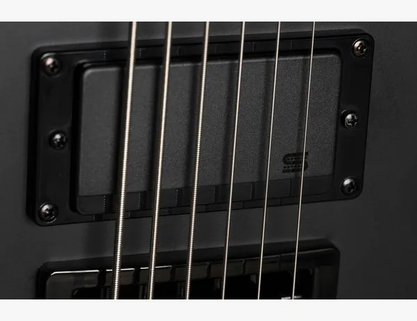 ESP LTD M-6B ET Black Metal II, detail 4