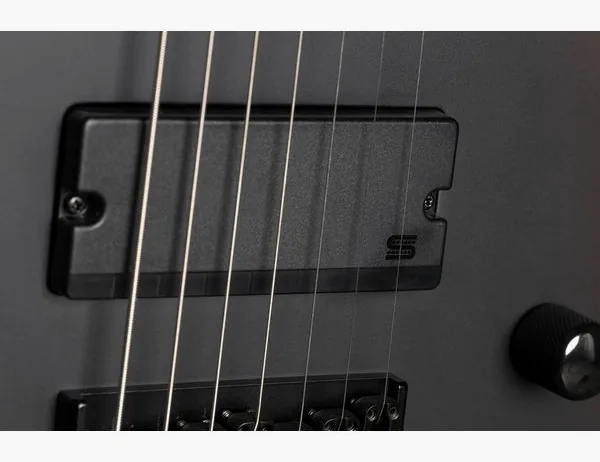 ESP LTD M-7B HT Black Metal II, detail 5