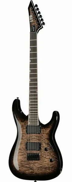 ESP LTD MH-400HT QM STB, front view