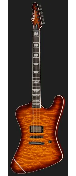 ESP LTD Phoenix QM Tobacco Burst, detail 2