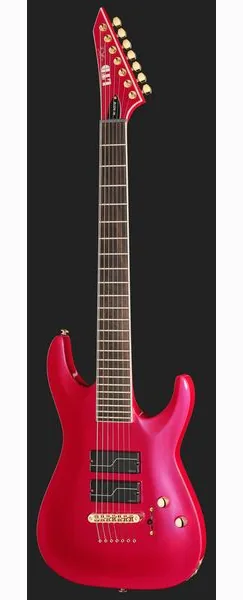 ESP LTD SC-607B Magenta Metallic, detail 2