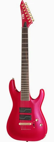 ESP LTD SC-607B Magenta Metallic, front view
