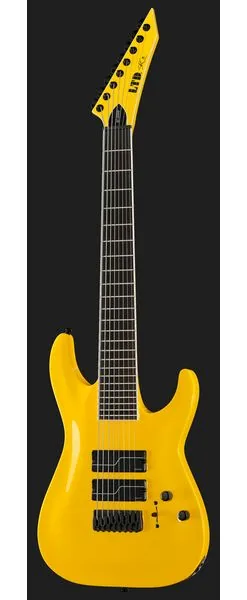 ESP LTD SC-608 Baritone YEL, detail 2