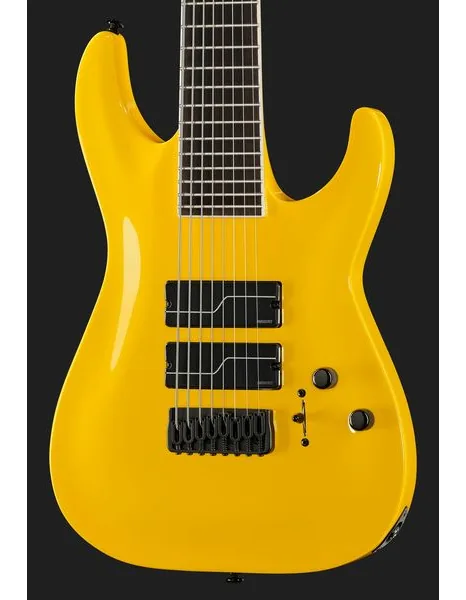ESP LTD SC-608 Baritone YEL, detail 4