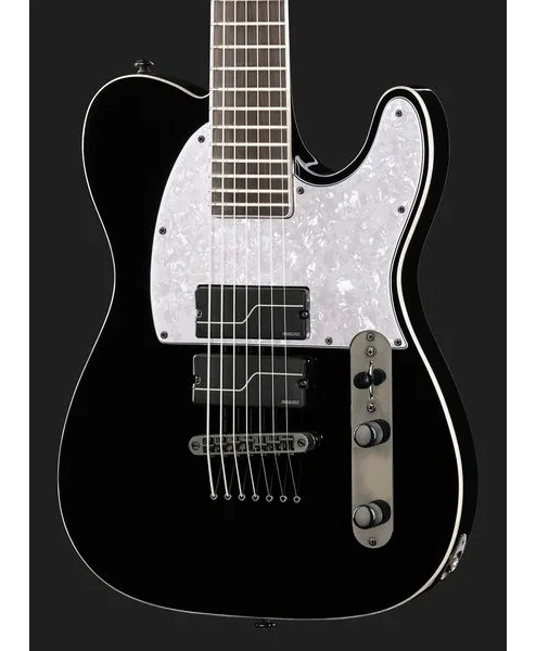 ESP LTD SCT607 Baritone Black, detail 4