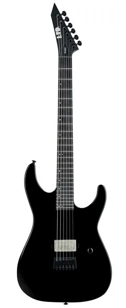ESP LTD M-201 Baritone HT BK, front view