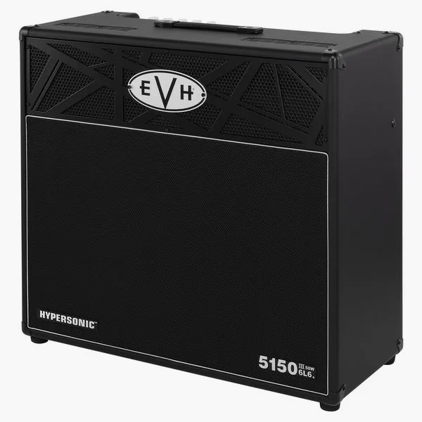 Evh 5150 Hypersonic 2x12 6L6 BK, detail 2