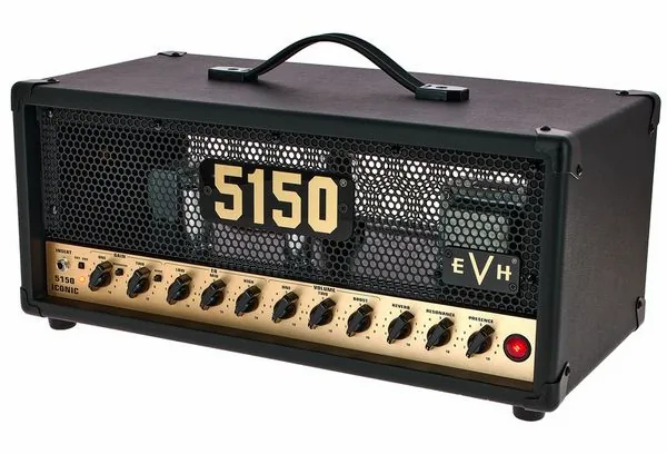 Evh 5150 Iconic 15W EL34 Top, front view
