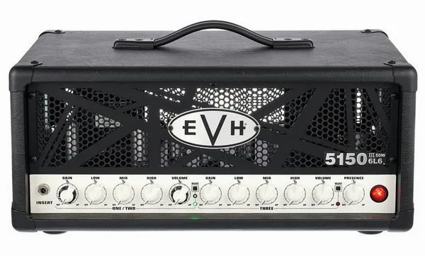 Evh 5150 III 50 W 6L6 Head BK, detail 3