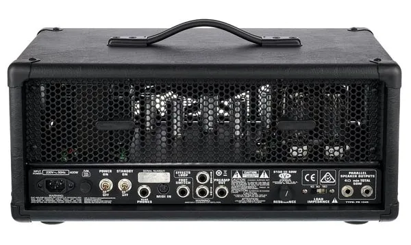 Evh 5150 III 50 W 6L6 Head BK, detail 5