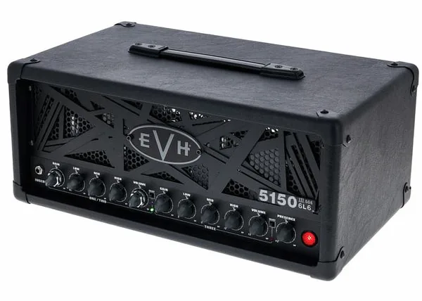 Evh 5150 III 50 W 6L6 Head Stealth, detail 2