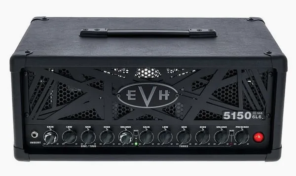 Evh 5150 III 50 W 6L6 Head Stealth, detail 3