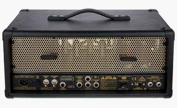 Evh 5150 III 50 W EL34 Head BK, detail 5