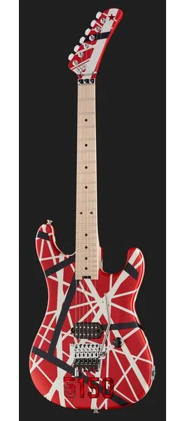 Evh Striped 5150 Red, detail 2