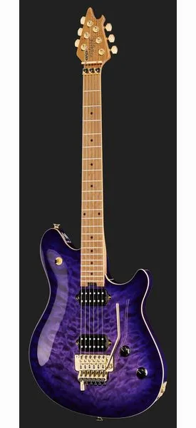 Evh Wolfgang Special QM Purple B, detail 2