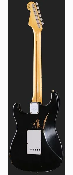 Fender 1958 CR Strat Relic Aged Black, detail 3
