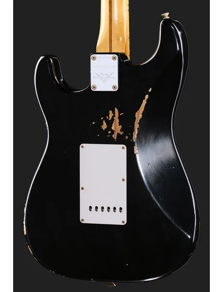 Fender 1958 CR Strat Relic Aged Black, detail 5
