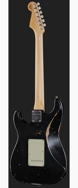 Fender 1960 Strat MP Relic Black, detail 3