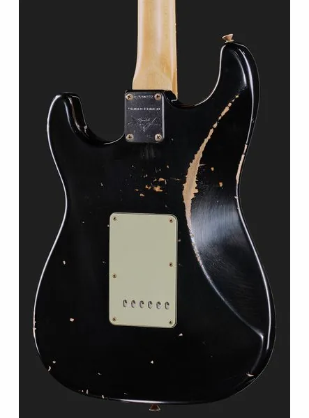 Fender 1960 Strat MP Relic Black, detail 5