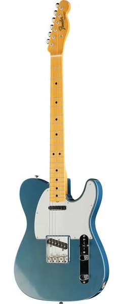 Fender 1966 Tele DLX CC Aged LPB, front view