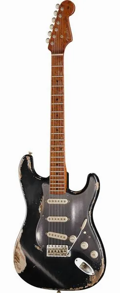 Fender 50s Strat BKoVBL Relic MBAH, front view
