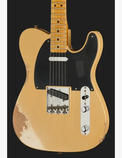 Fender 51 Nocaster Relic NBL MN, detail 4