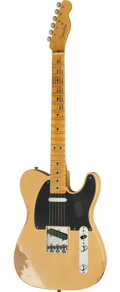 Fender 51 Nocaster Relic NBL MN, front view