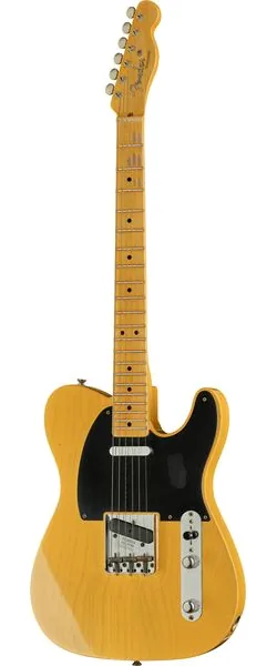Fender 52 Tele BTB JM Relic MN, front view