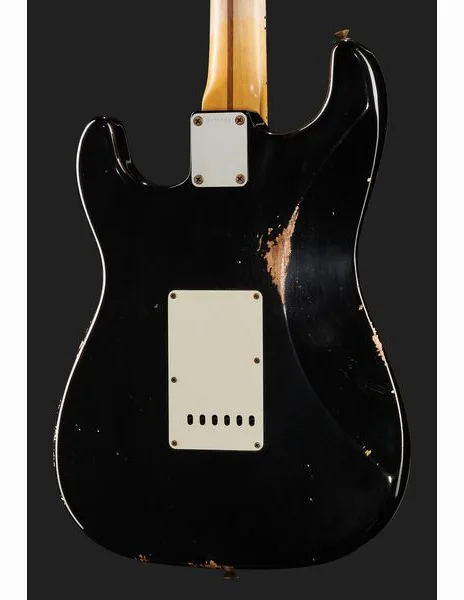 Fender 55 Strat BLK Relic, detail 5